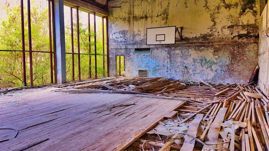 chernobyl basketball court