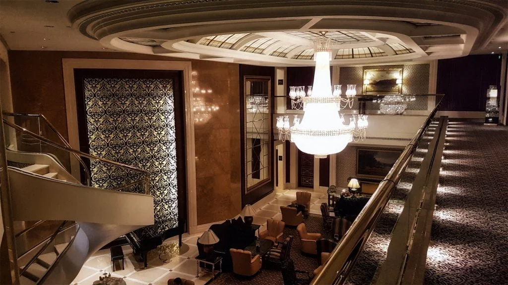 intercontinental kiev interior lobby stairs image