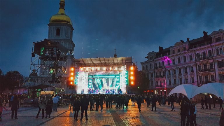 kiev st sophias night concert image