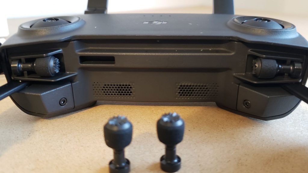 mavic mini controller stick storage