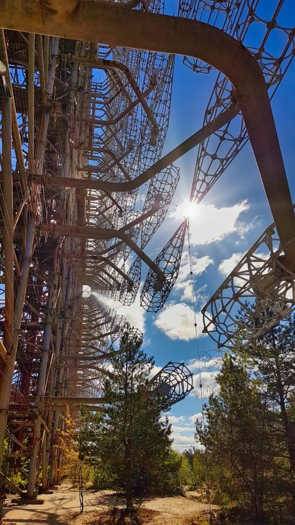 radar tower sun