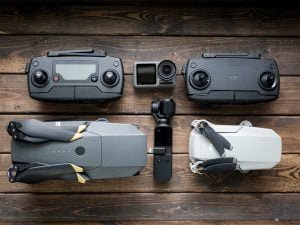 mavic mini size compared pro