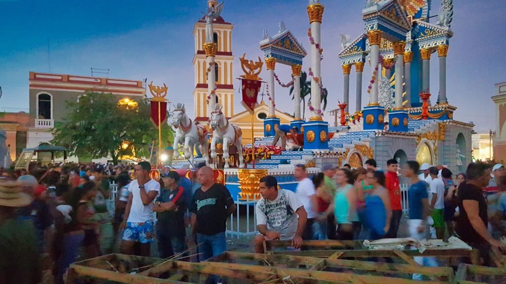remedios fireworks festival cuba decorations