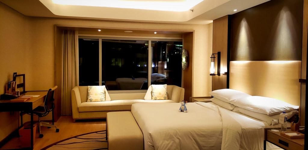 Conrad Manila Suite Bedroom