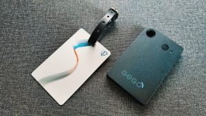 GEGO Luggage Tracker Size