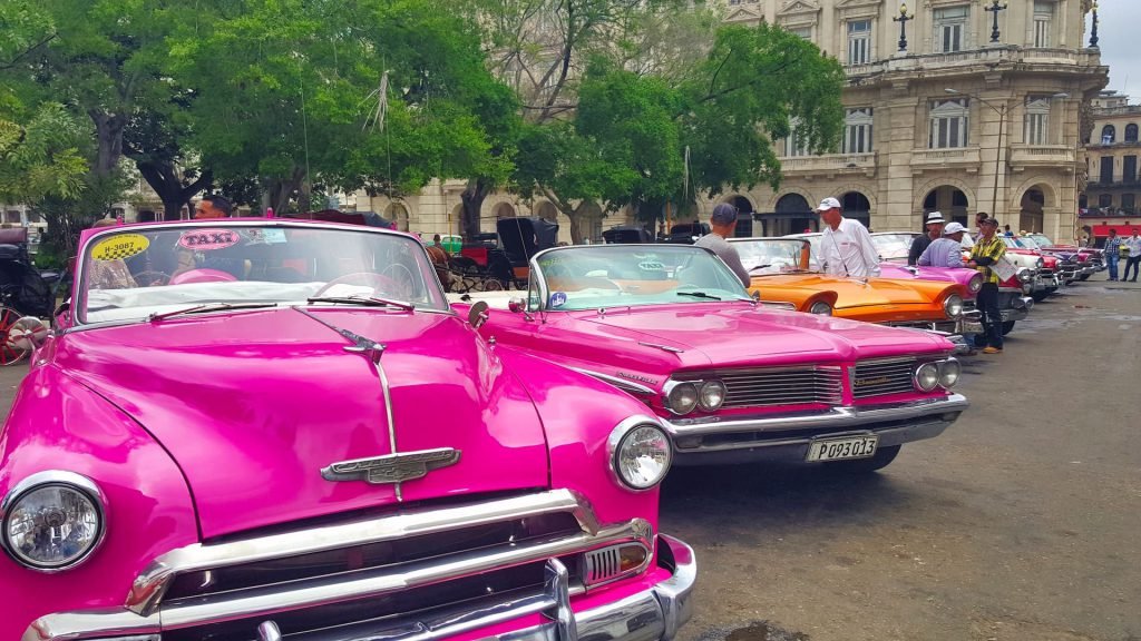 Havana Cuba American Cars