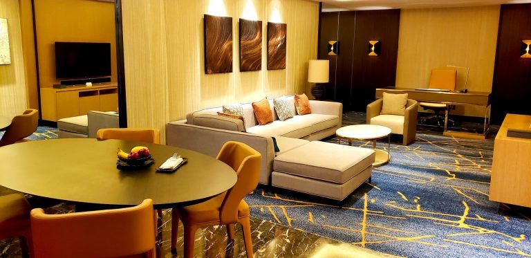Hilton Manila Suite Living Room