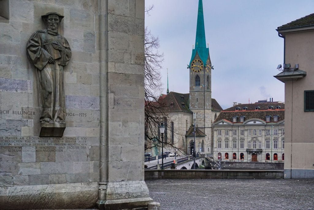 Zurich church bullinger