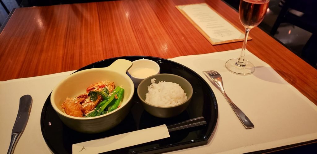 Cathay Pacific The Wing First Class Hong Kong Dining Again