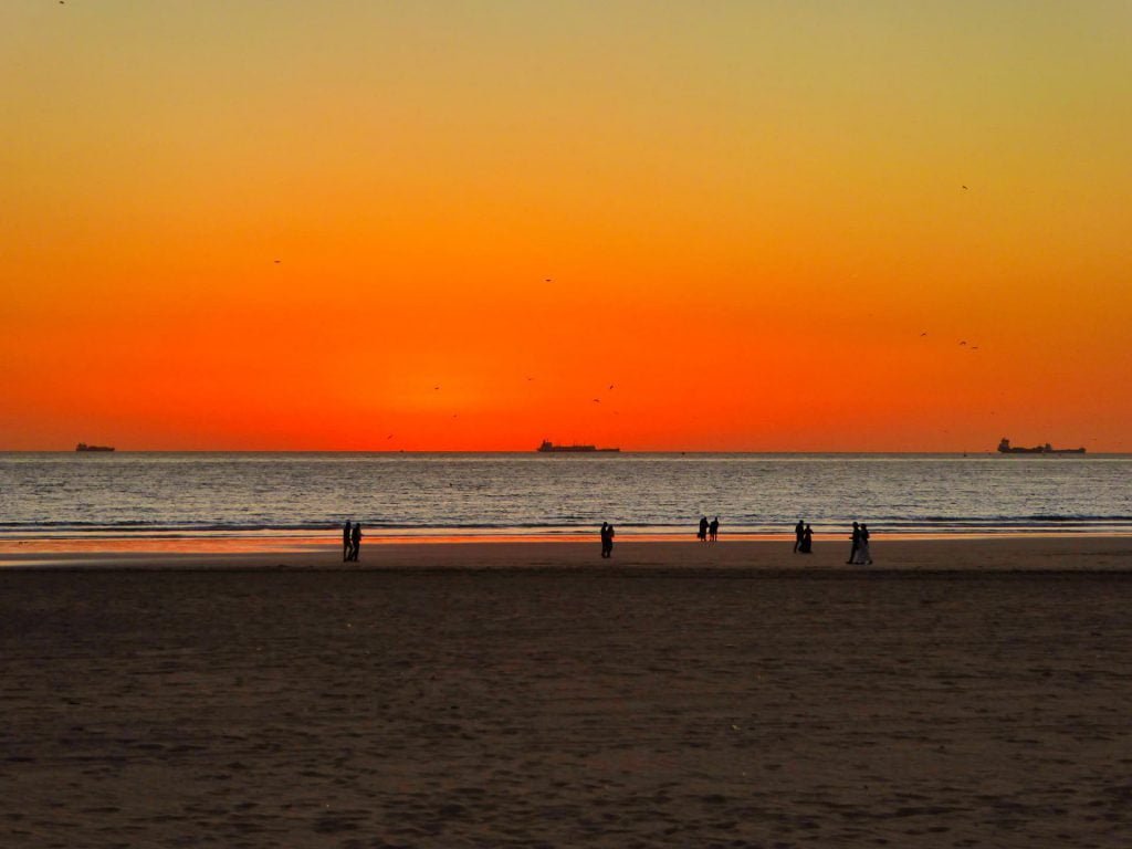 Cycle Morocco Agadir sunset
