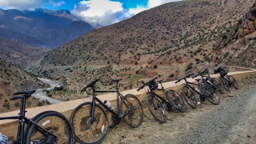 Cycle Morocco bikes in the High Atlas