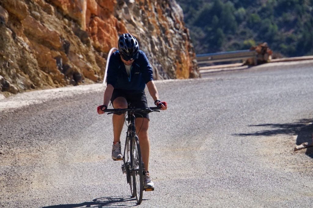 Cycle Morocco exhausted