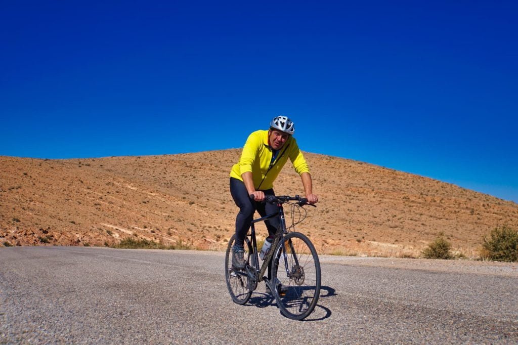 Cycle Morocco high up