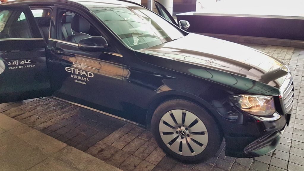 Etihad First Class Chauffeur Limo