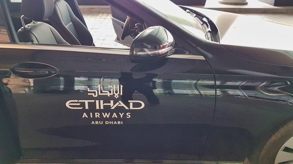 Etihad First Class Chauffeur Limo Abu Dhabi