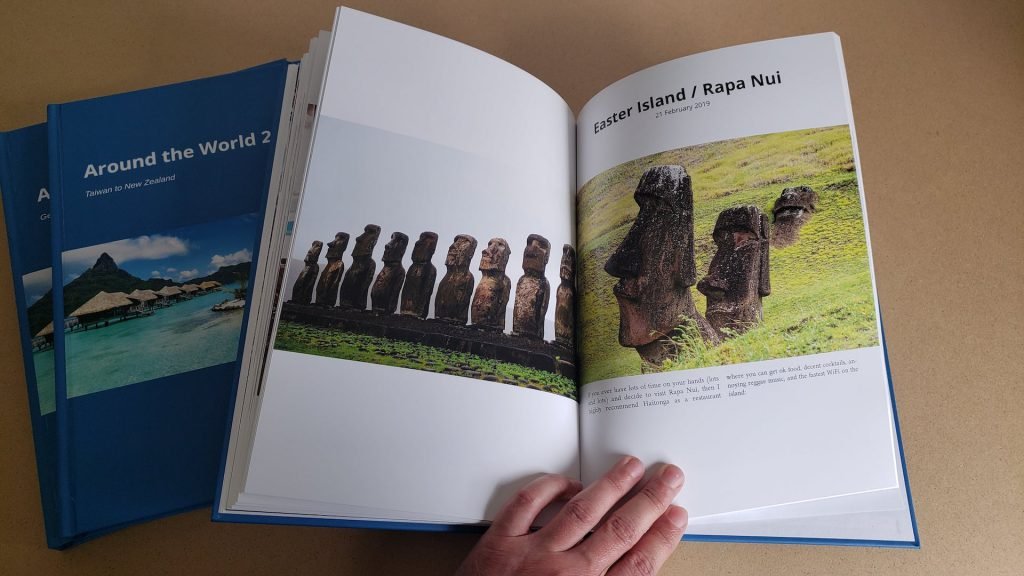 Make photo blog book hardcover